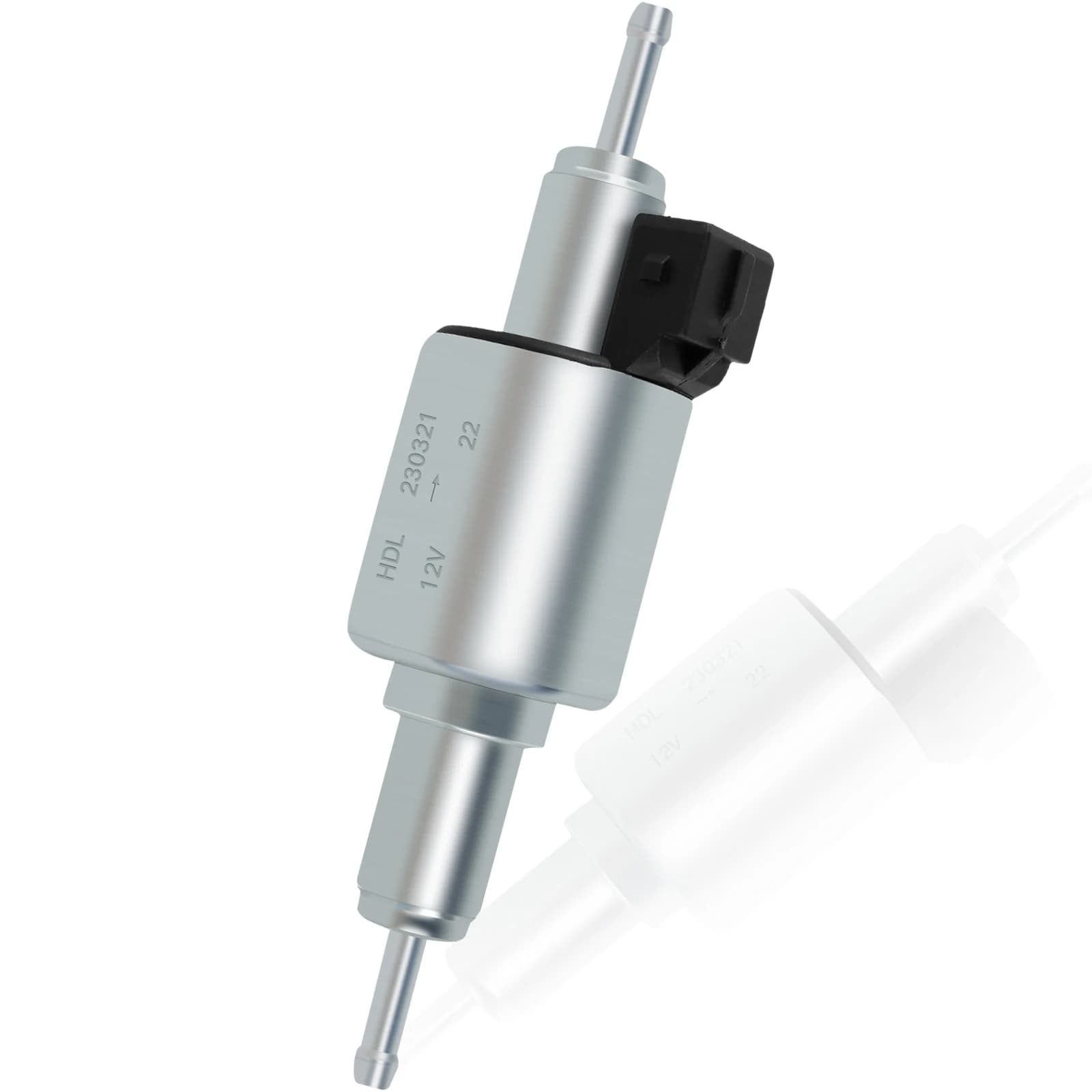 Pompe à carburant d'huile de chauffage Diesel de voiture 12V 24V 22ML pompe à carburant de chauffage d'air à faible bruit mesure d'impulsion pompe à carburant en ligne de gaz chauffage de stationnemen