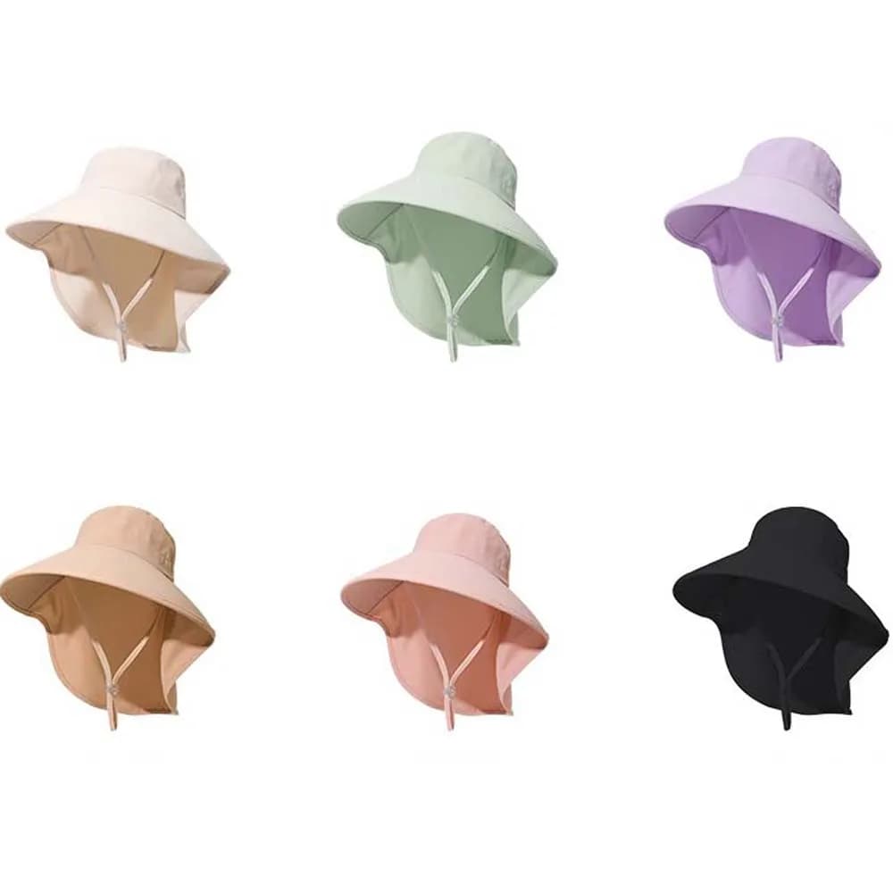 Chapeaux de randonnée pour femmes, chapeau de pêcheur à large bord avec rabat de cou, chapeau bob à large bord, casquette à visière, voile, chapeau de pêche Panama, chapeau de sport