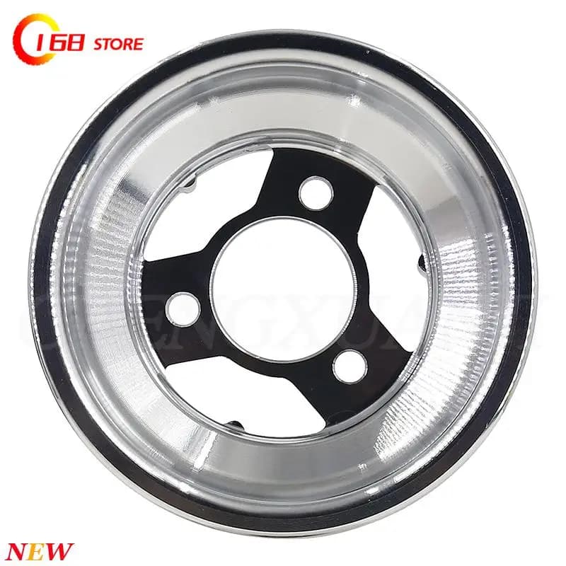 Pneus de pluie pour karting, roues DIY Karting, pneus avant 10x4.50-5, pneus arrière 11x7.10-5, pneus de route sous vide avec moyeu en alliage d'aluminium de 5 pouces