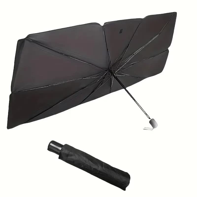 Parasol de voiture, accessoires d'été, pare-soleil pour pare-brise avant, protection solaire, isolation thermique, pare-soleil pliable télescopique