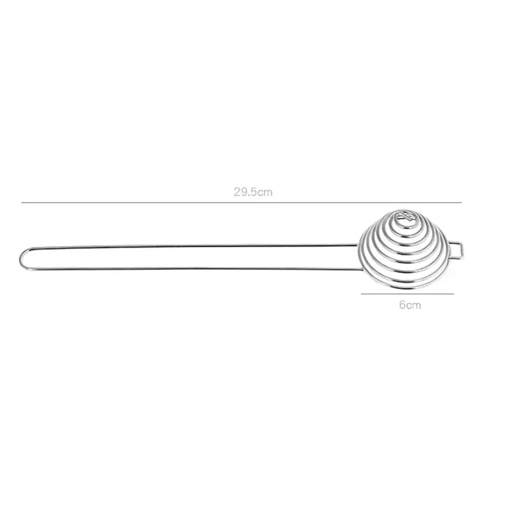 Séparateur de jaune d'œuf blanc en acier inoxydable
