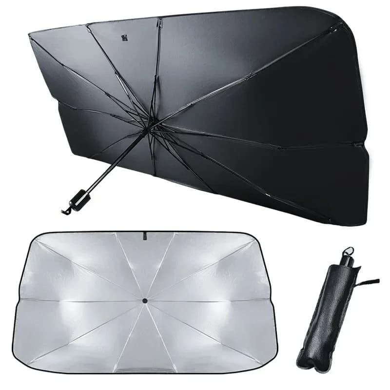 Pare-soleil de voiture rétractable, protection solaire, isolation thermique, pare-soleil pour pare-brise avant