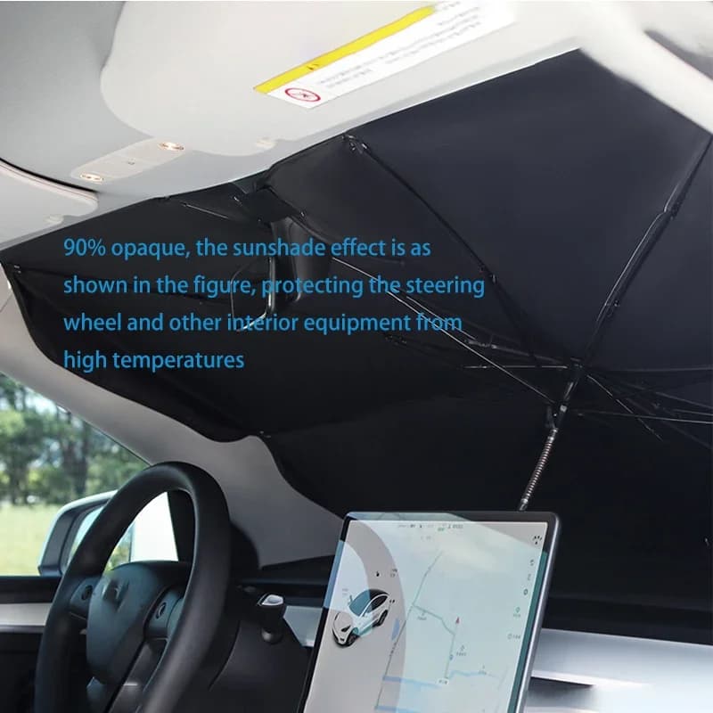 Pare-soleil de voiture rétractable, protection solaire, isolation thermique, pare-soleil pour pare-brise avant