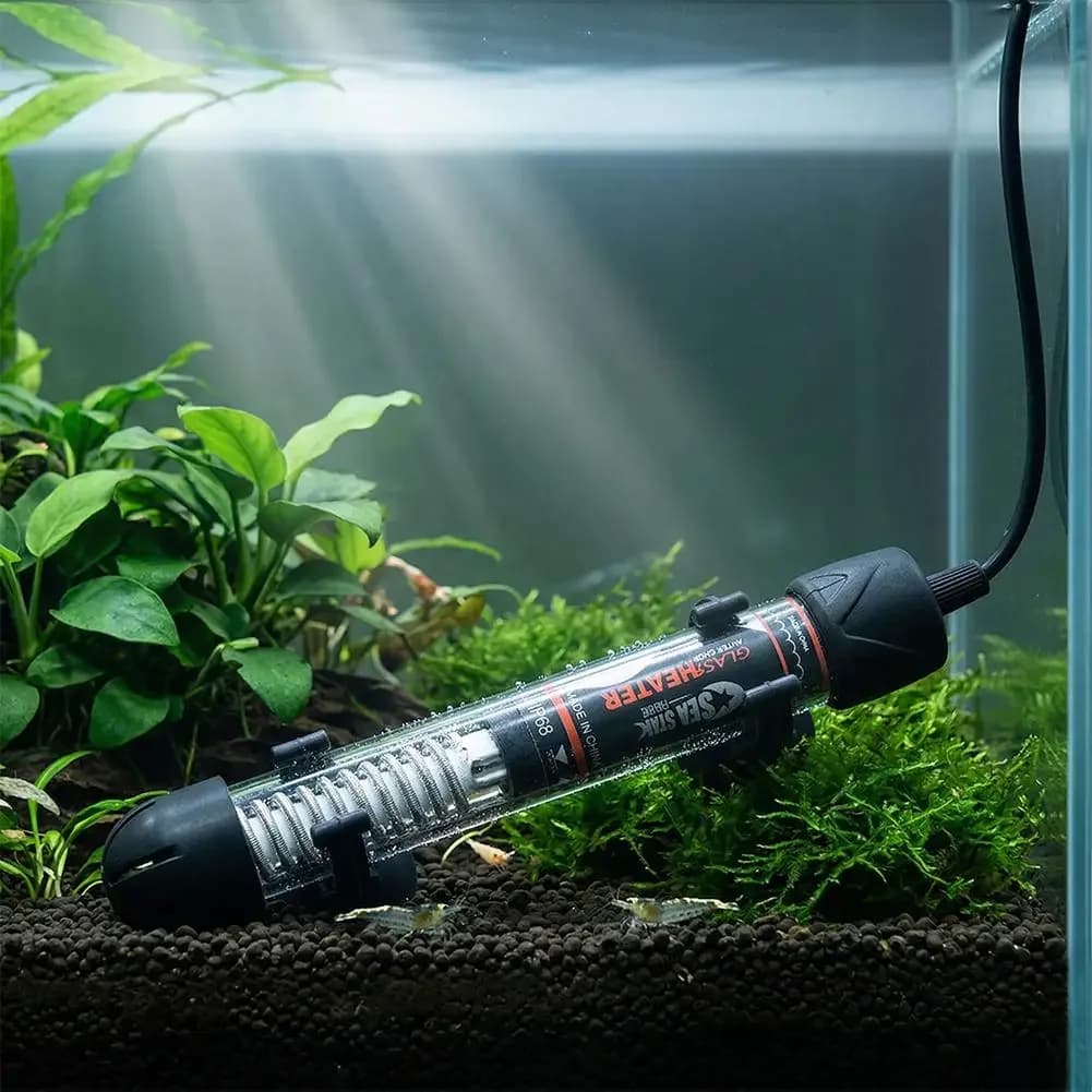 Chauffe-eau d'aquarium réglable 25W-300W, thermostat submersible à température constante automatique pour aquarium