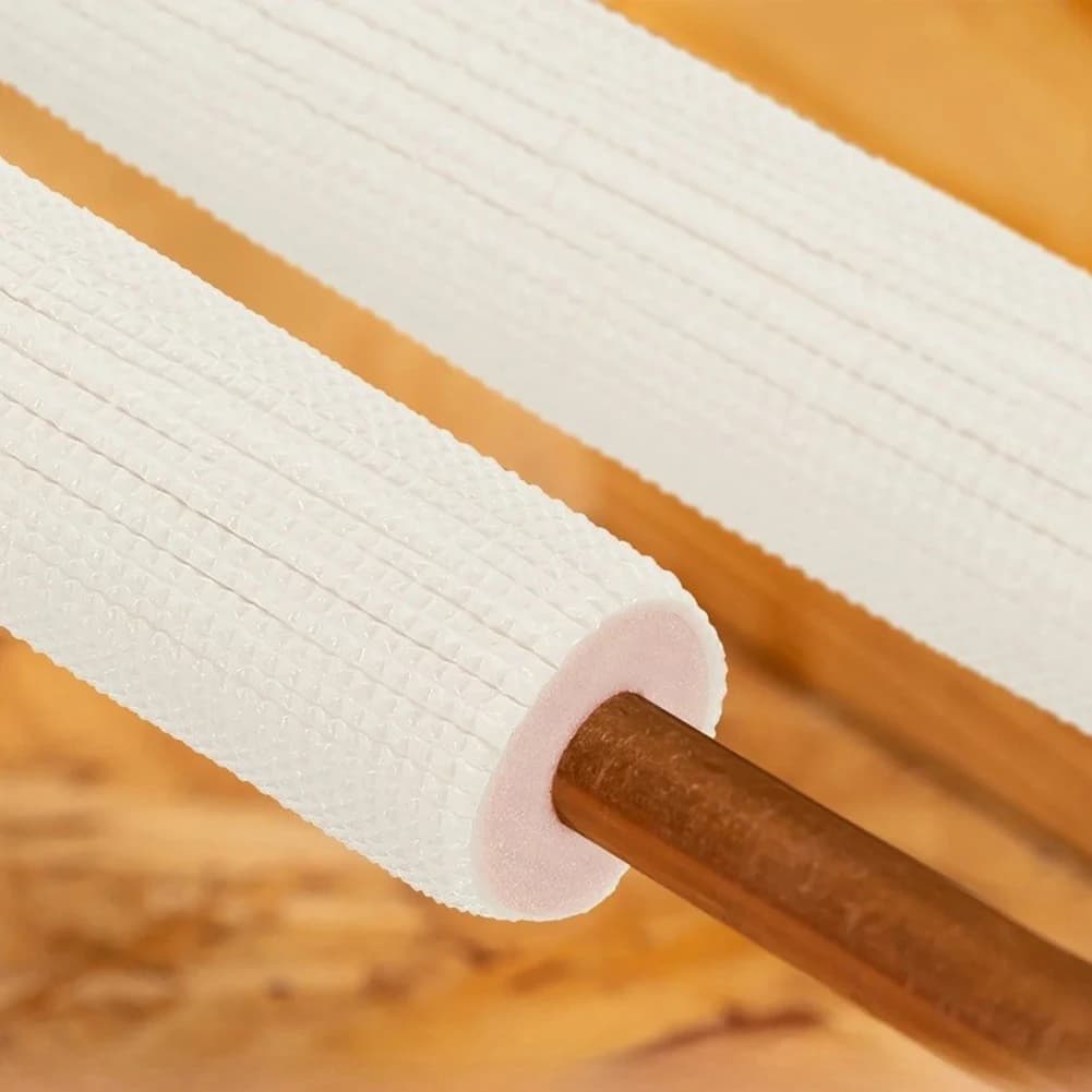 Manchon isolant pour tuyaux de climatisation, couche extérieure pour pompes à chaleur et conduites d'eau, 1/2/3m, économie d'énergie, pour la partie de chauffage et de refroidissement