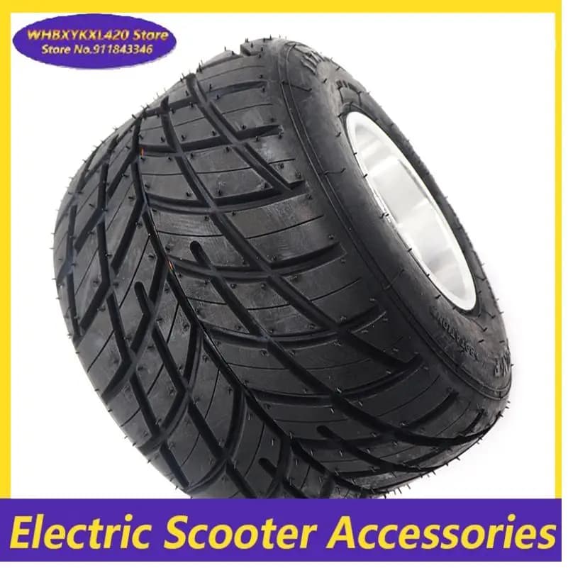 Pneus tubeless 10x4.50-5 et 11x7.10-5 pouces avec jantes en aluminium pour karting, roues avant et arrière, accessoires de drift pour karting.