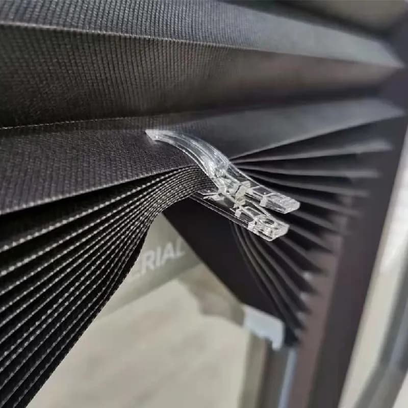 Store pour fenêtre, stores plissés auto-adhésifs sans fil