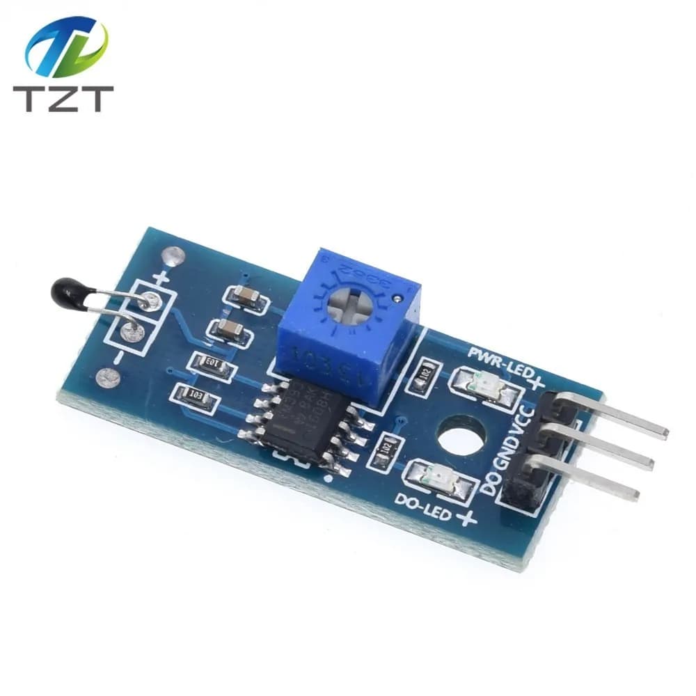 1/5 pièces module de capteurs de température à thermistance module de capteurs thermiques faire la sortie numérique/interrupteur de contrôle de température pour Arduino