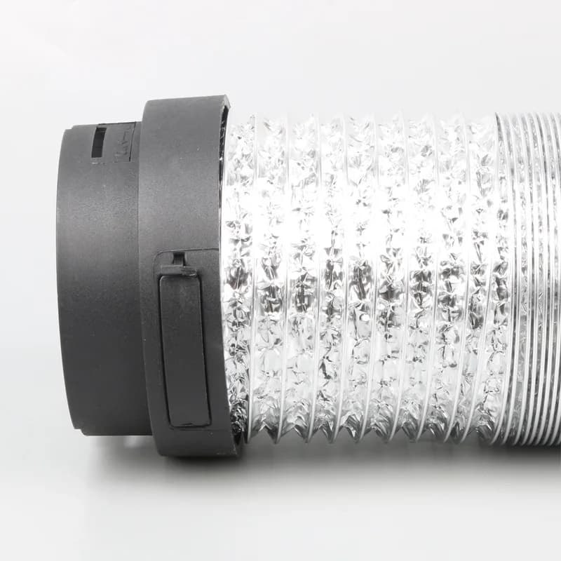 Conduit de chauffage de voiture Flexible de 75mm, facile à installer, tuyau de conduit d'air de chauffage, conduit de ventilation Flexible pour chauffage de stationnement Webasto Eberspacher