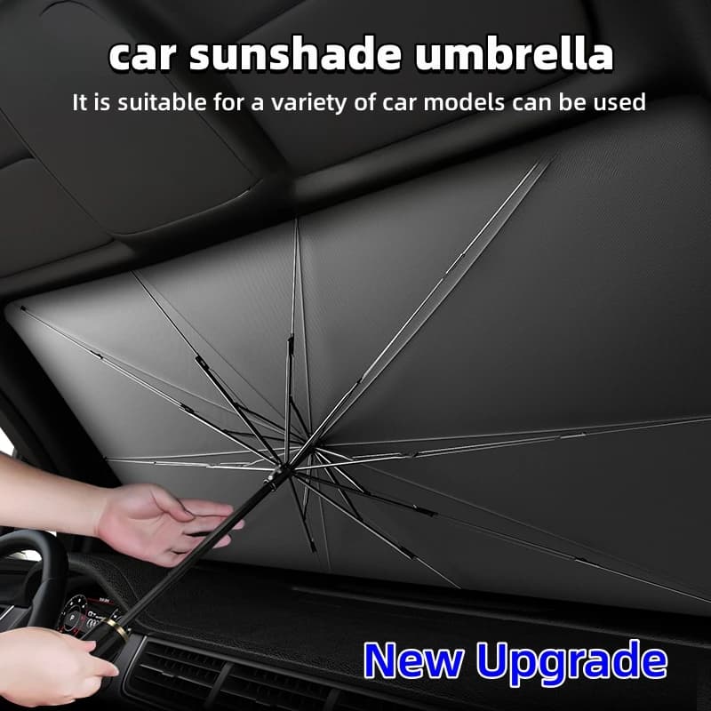 Pare-soleil de voiture, pare-brise avant pliable, Protection d'été, isolation thermique, accessoires de voiture