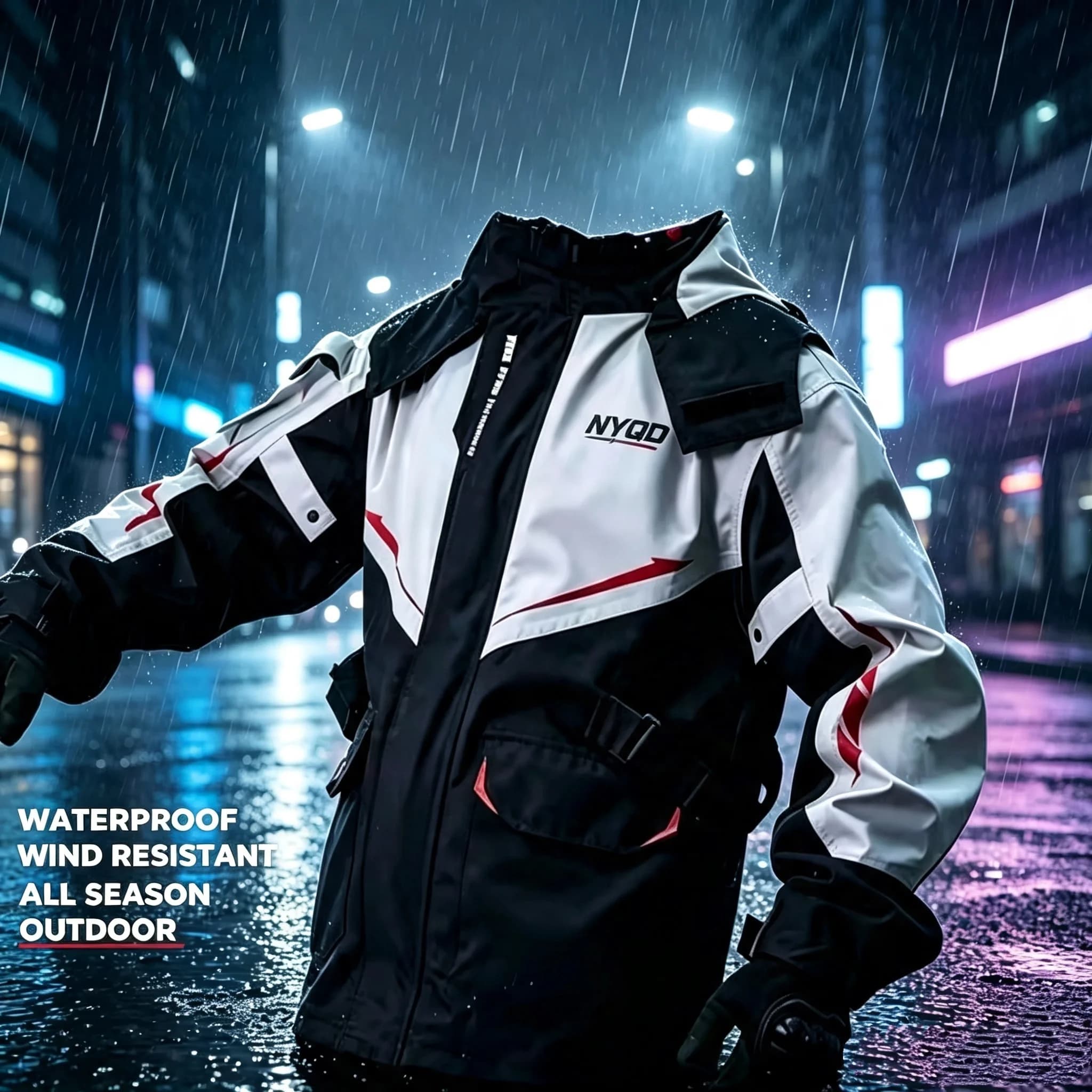 Ensemble imperméable deux pièces pour moto, imperméable intégral, résistant à l'usure, confortable, veste imperméable pour vélo électrique