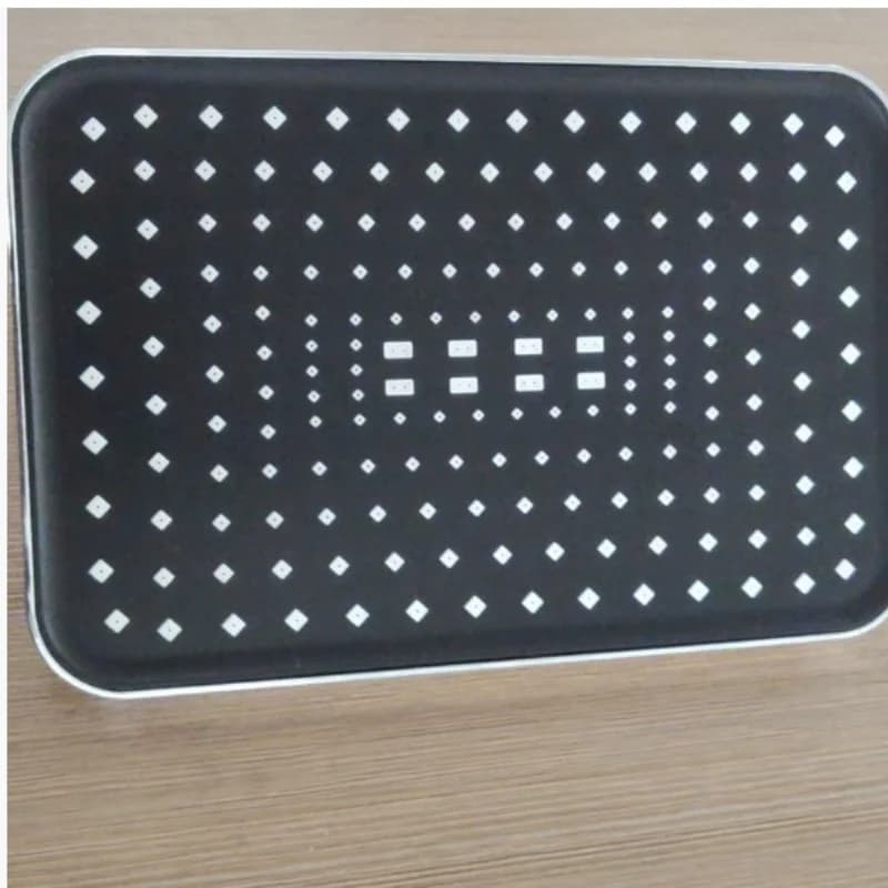 Pommeau de douche de plafond carré de 12 pouces, grande taille, à haut débit, avec jet de pluie, universel, économiseur d'eau, accessoire de douche de salle de bain