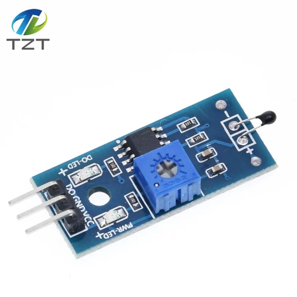 1/5 pièces module de capteurs de température à thermistance module de capteurs thermiques faire la sortie numérique/interrupteur de contrôle de température pour Arduino