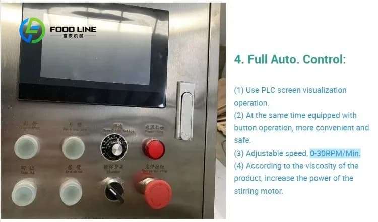 Machine de cuisson industrielle à agitation planétaire, mode de agitation multidirectionnel, évite la combustion des matériaux, assure un chauffage uniforme pendant le traitement