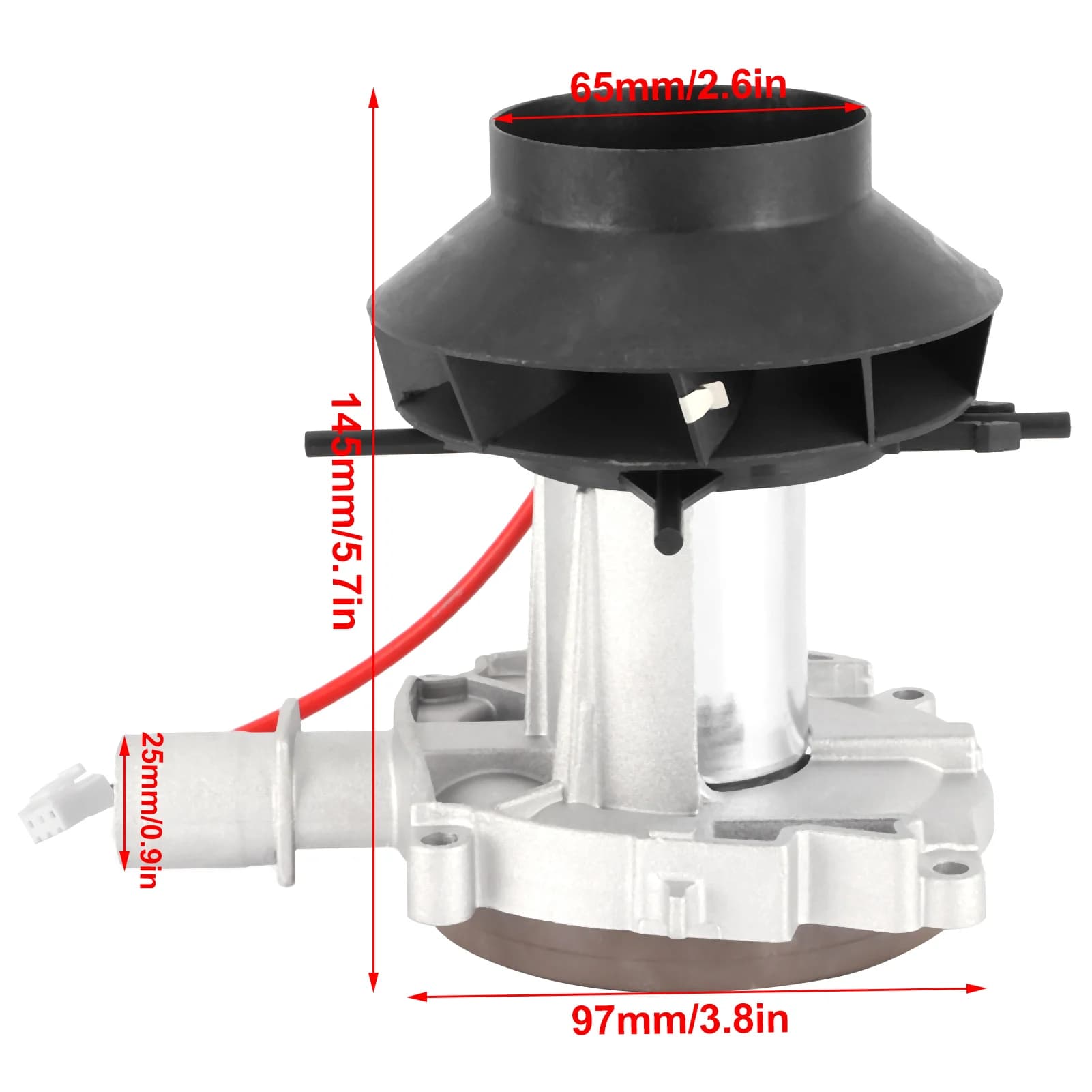 Moteur de soufflerie de combustion 5KW 12V pour chauffage à air de type Eberspacher/Airtronic