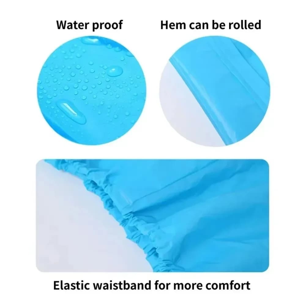 Pantalons imperméables pour hommes et femmes, pour la randonnée à vélo, la moto, le camping, confortables, doux, respirants, résistants à l'usure, pantalons de pluie