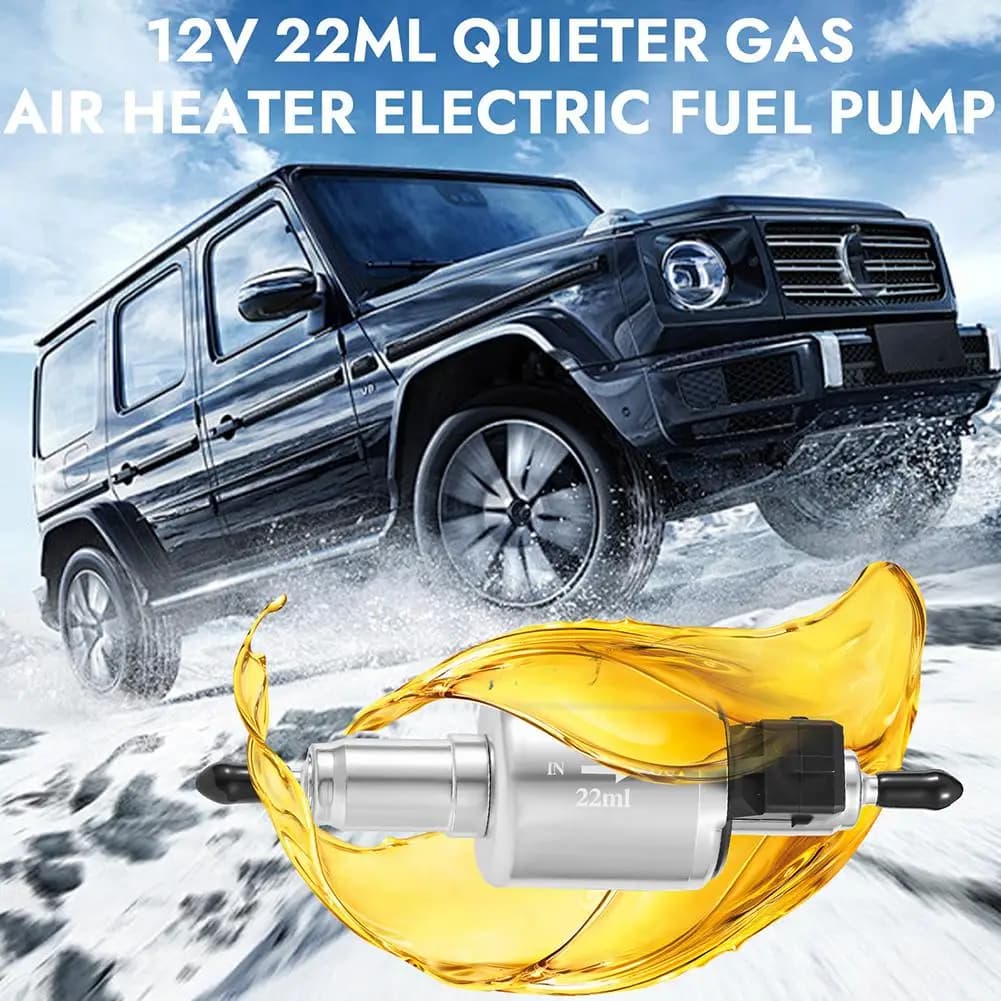 Nouvelles pompes à carburant pompe de chauffage de stationnement pour 1KW-8KW chauffage de voiture 22ML pompe de chauffage 12/24V pompe à huile de chauffage Diesel accessoires de voiture 2 V1C8