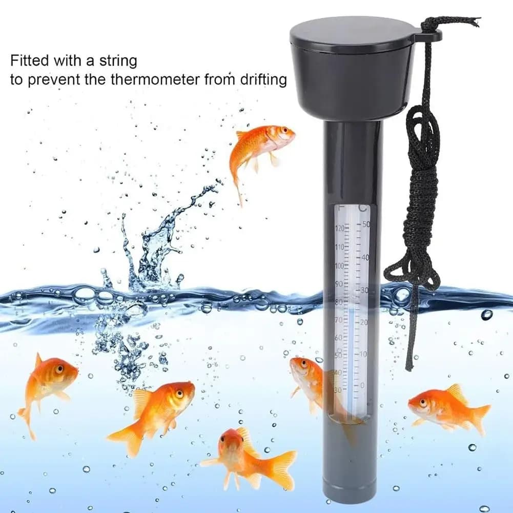Thermomètre flottant pour piscine, jauge de température pour piscines extérieures et intérieures, spas et bains à remous