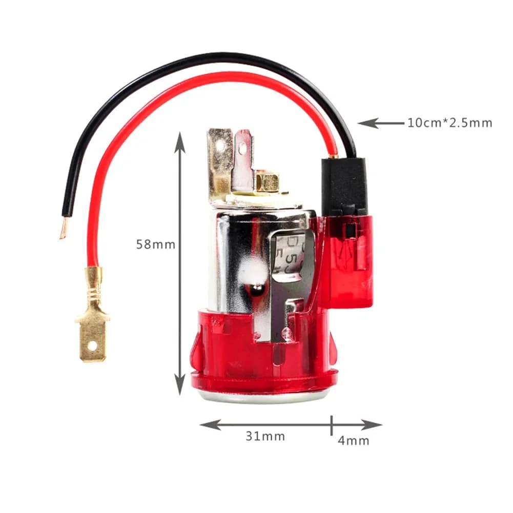 Allume-cigare de voiture avec câble d'alimentation pour Volkswagen VW Polo Jetta Bora Golf Passat Beetle Tiguan Touran Caddy Scirocco
