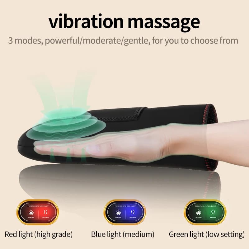 Chauffe-mains électrique USB, masseur de poche, 3 modes de chauffage, compresse chaude pour les mains, soulage les douleurs articulaires, détente et soin des mains