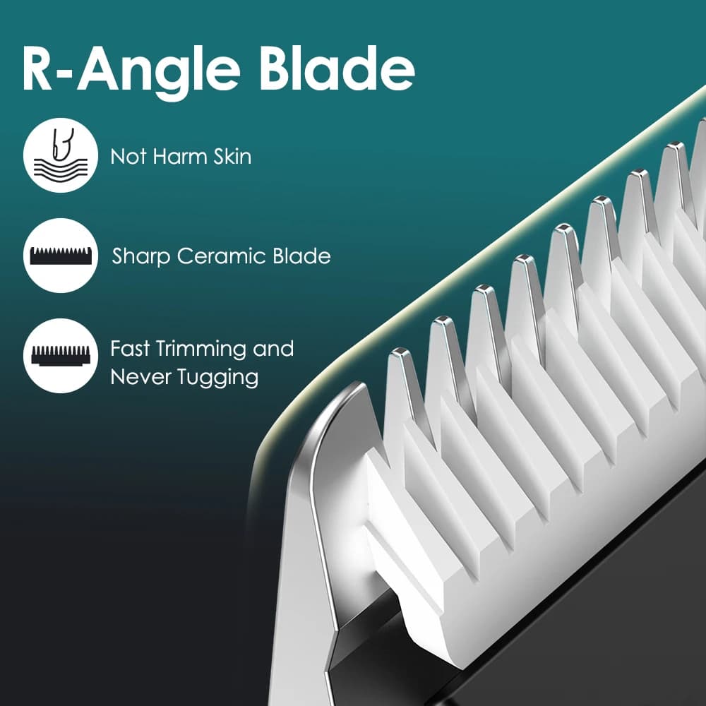 Machine de coupe de cheveux tondeuse à barbe rasoir électrique pour hommes zones intimes Machine de rasage de cheveux tondeuse de sécurité lumière LED