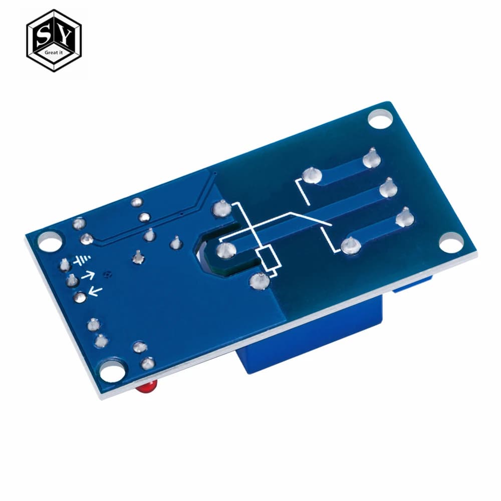 1 ensemble de modules de capteur de pluie + module de contrôle de relais DC 5 V/12 V : kit de détection de gouttes de pluie – Compatible pour Arduino