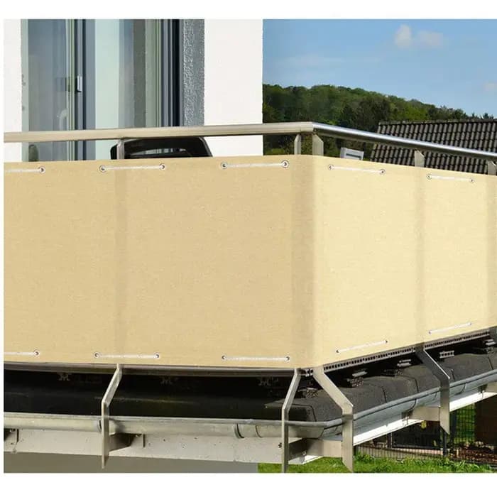 Pergola de jardin 100% polyester, filet pare-soleil étanche S64.délégations sécurité écran de confidentialité terrasse filet de clôture coupe-vent