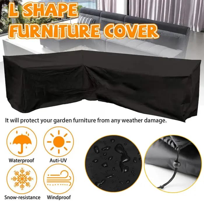 Housse de protection imperméable pour meubles de jardin