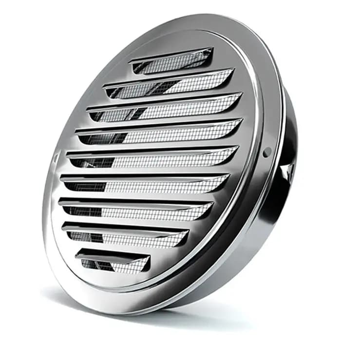 Grille de Ventilation Murale Extérieure en Acier Inoxydable