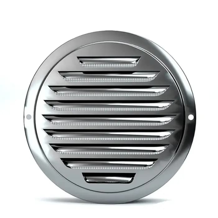 Grille de Ventilation Murale Extérieure en Acier Inoxydable