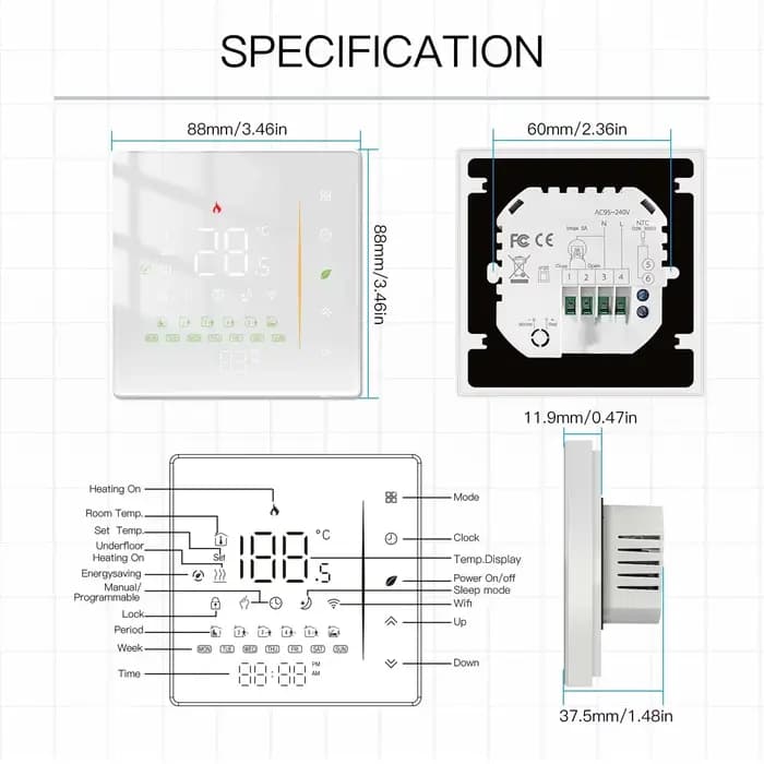 Nouveau thermostat Zigbee