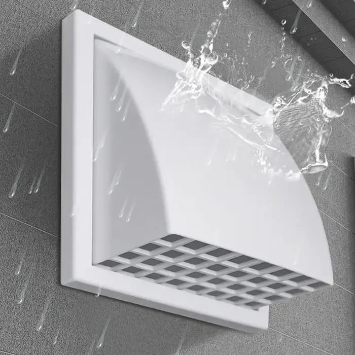 Grille de ventilation murale extérieure en ABS durable