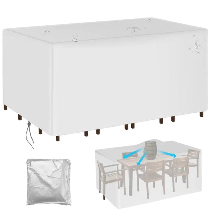 Housse de protection pour meubles de jardin – imperméable