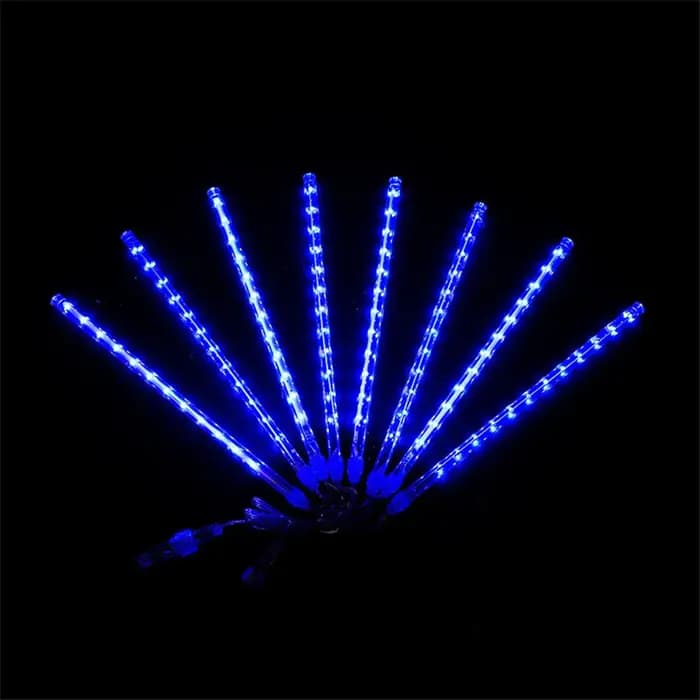 Guirlandes lumineuses LED en forme de pluie de météores, imperméables, pour jardin, décoration de No