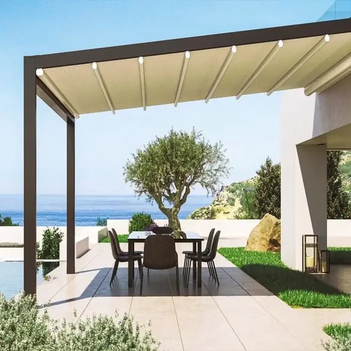 Pergola motorisée moderne